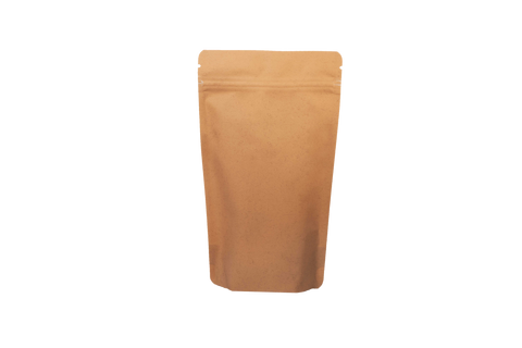 Bolsa Doypack ReciKraft reciclable pequeña con Zip