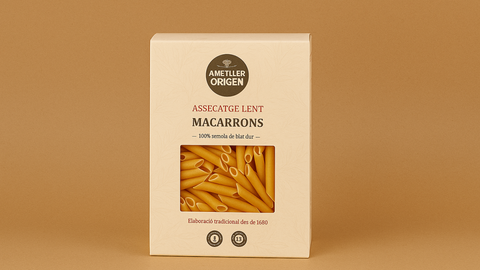 Pasta de calidad vestida con clase: Pasta premium Ametller Origen