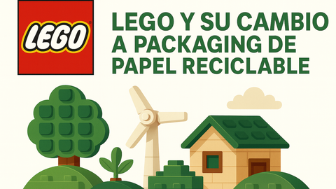 LEGO acelera el cambio a bolsas de papel: qué significa para el futuro del packaging de juguetes