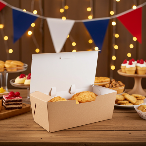 Plateau recyclable avec couvercle