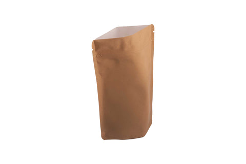 Petit sac Doypack recyclable ReciKraft avec fermeture éclair