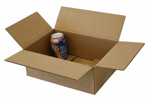 Caja B1 con solapas precintables (322 × 215 × 124 mm)